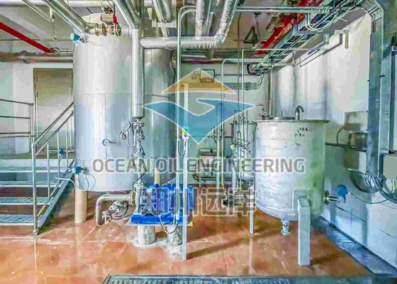Vollautomatische ununterbrochene essbare Erdölraffinerie-Anlage 10-5000 TPD für die Öl-Verarbeitung