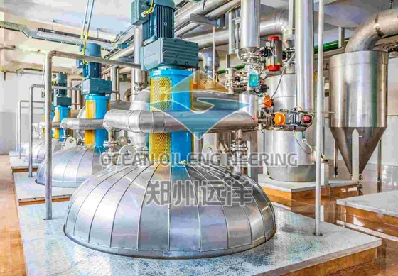 Teesamen Nahrungsölraffinerien Anlage Kontinuierliche 3-Phase 220V/380V 10-5000 TPD