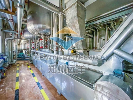 Chemische Raffination von Speiseöl 304 aus Edelstahl und CS PLC-Steuerungssystem