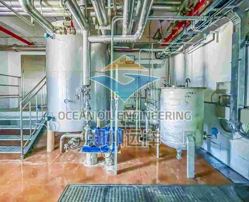 PLC-Steuerungsanlage Speiseöl-Raffinerie-Ausrüstung für die Produktion von 200-500TPD