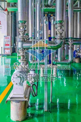 PLC-gesteuertes Biodieselgerät Fettsäure-Destillations- und Esterifizierungsprozess