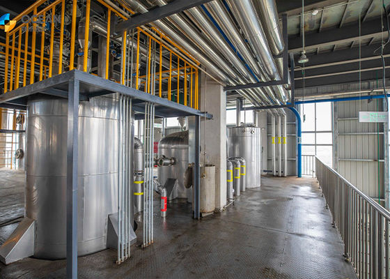 Palmöl-Fraktionierungs-Anlage 0.3MPa API 650 mit Strahlenen-Oberflächen-Behandlung