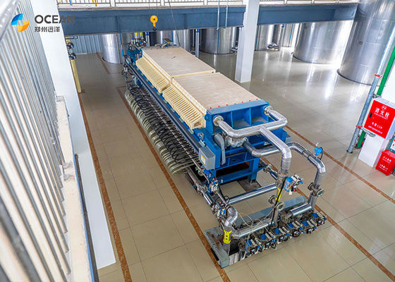 Membran-Filterpresse Platten-Feld-Filterpresse der menschlichen Maschinen-Schnittstelle