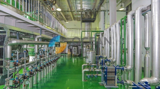 Kochen Gemüseerdölraffinerie-Anlagen-1500TPD Soem-Energieeinsparung