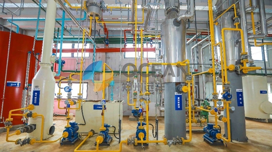 Kochen Gemüseerdölraffinerie-Anlagen-1500TPD Soem-Energieeinsparung