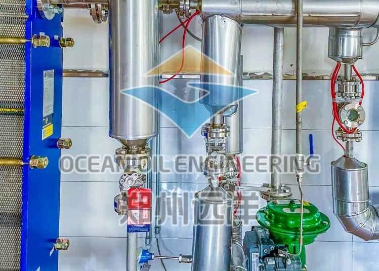 Automatische Raffinierungsanlage 304 500TPD des Pflanzenöls ISO9001 für Maiskeimöl
